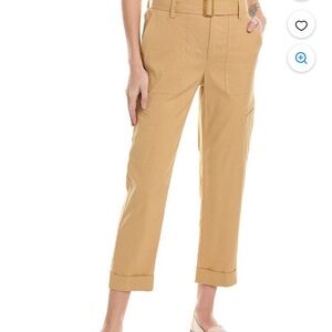 Vince Linen Blend Cargo Pant NWOT